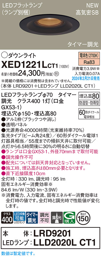 XED1221LCT1