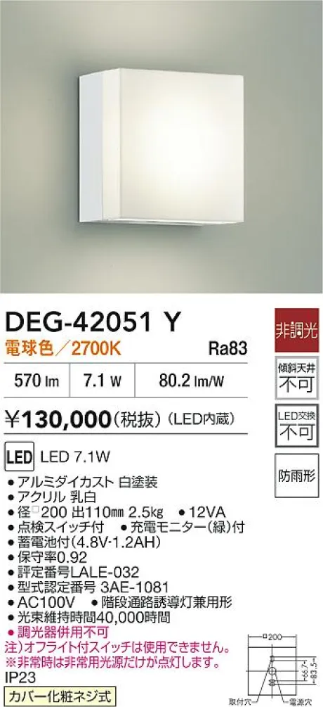 DAIKO(大光電機) 非常・誘導・防犯灯 激安販売 照明のブライト ～ 商品