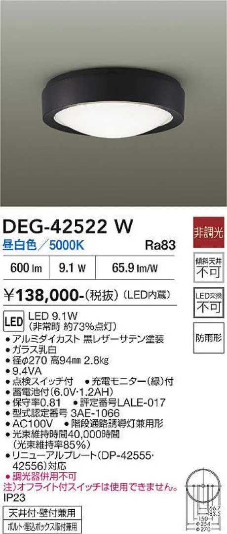 DEG-42522W