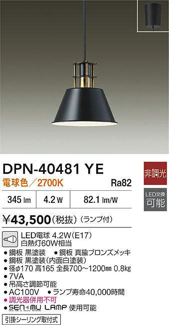 DPN-40481YE