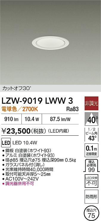 LZW-9019LWW3