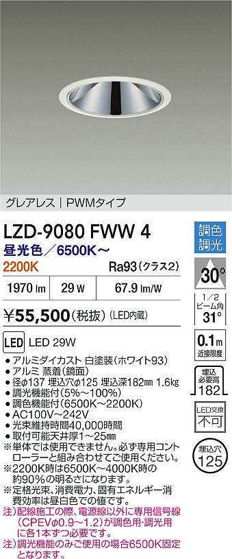 LZD-9080FWW4