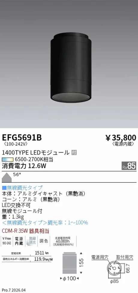 EFG5691B
