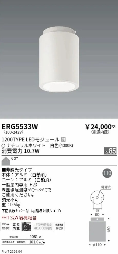 ERG5533W