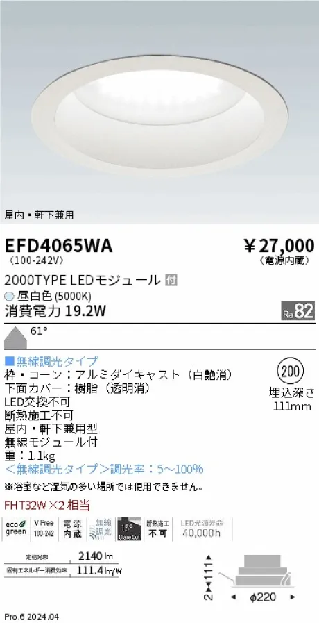 EFD4065WA