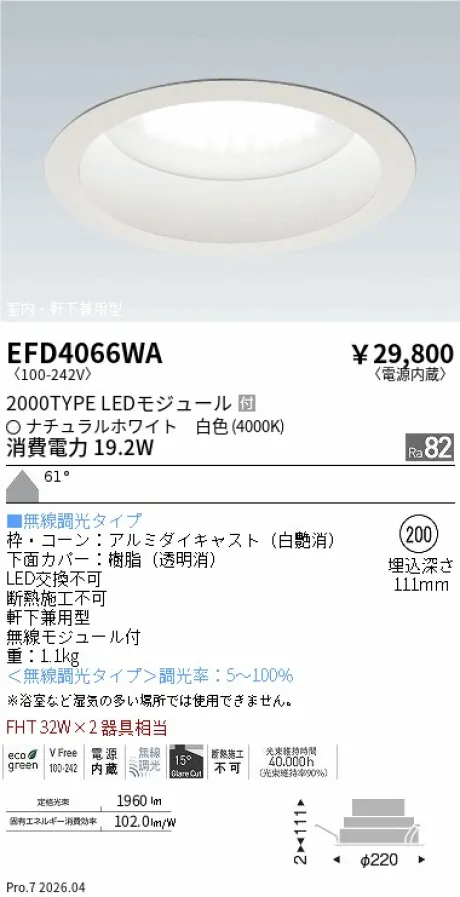 EFD4066WA