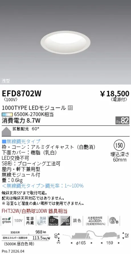 EFD8702W