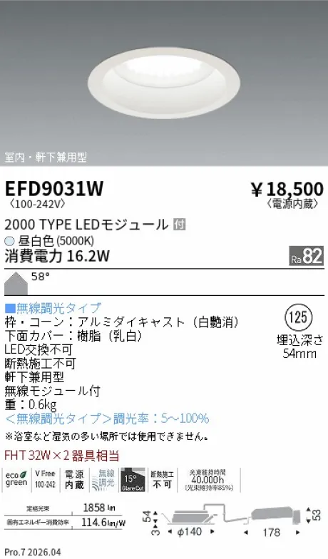EFD9031W
