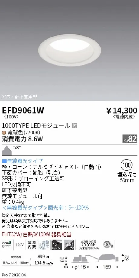 EFD9061W