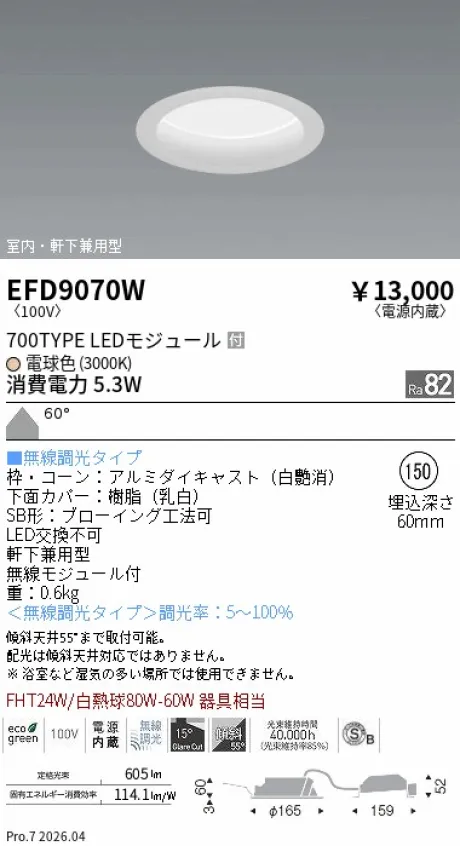 EFD9070W