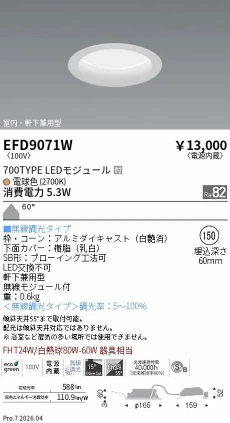 EFD9071W