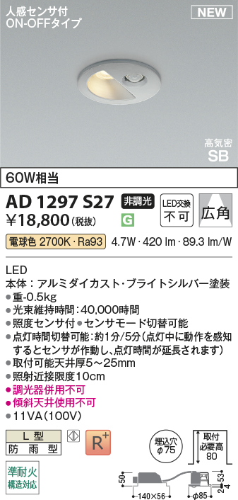 AD1297S27