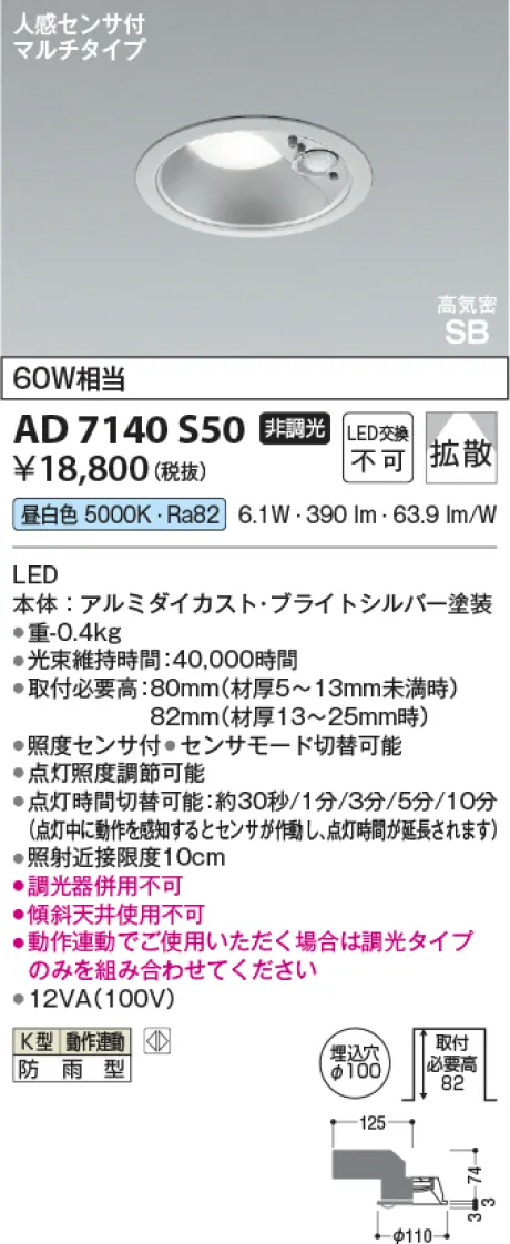 AD7140S50
