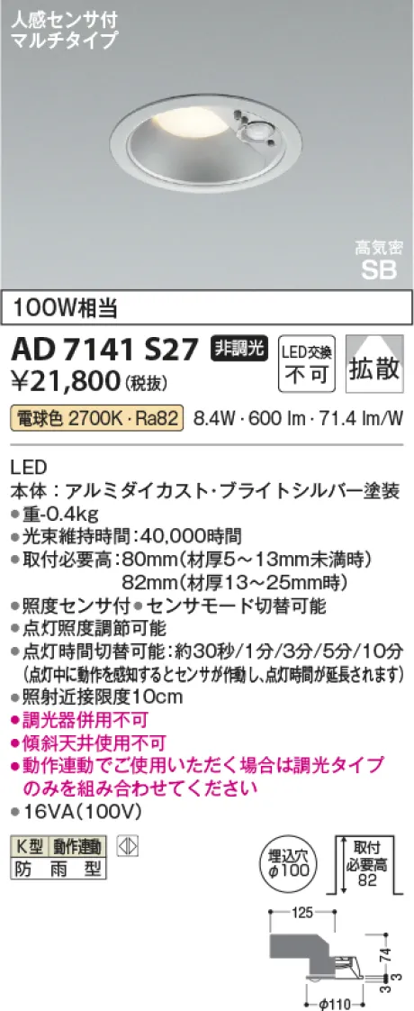 AD7141S27