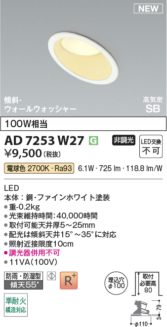 AD7253W27