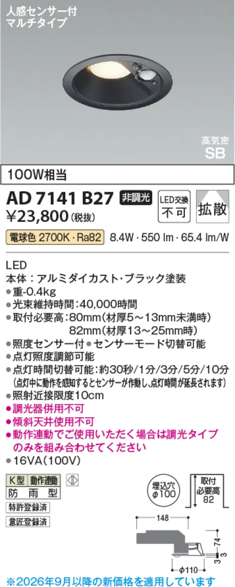 AD7141B27