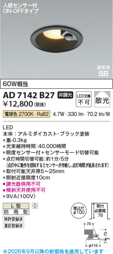 AD7142B27