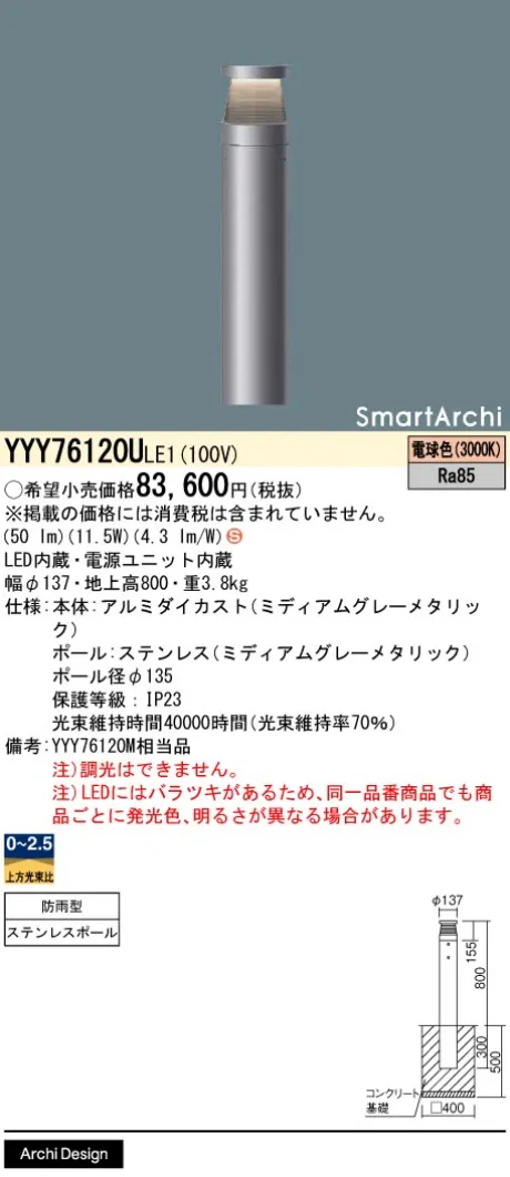 YYY76120ULE1