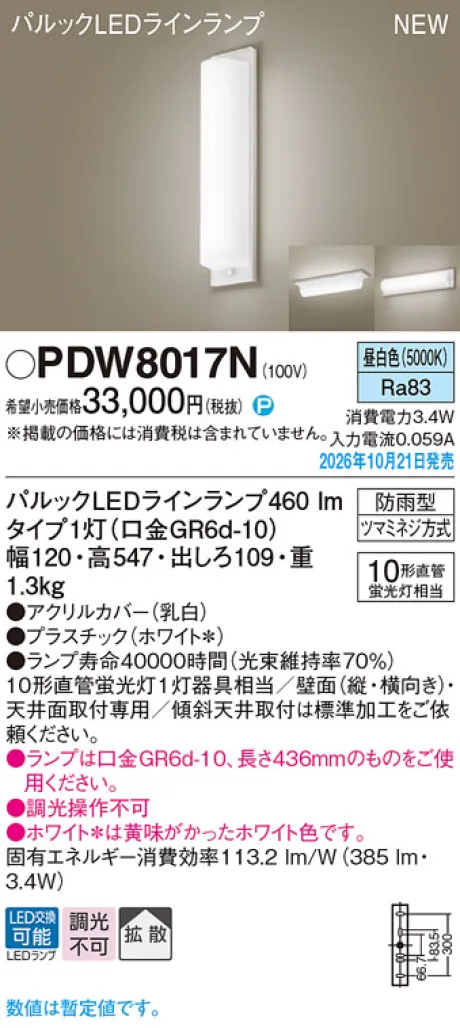 PDW8017N