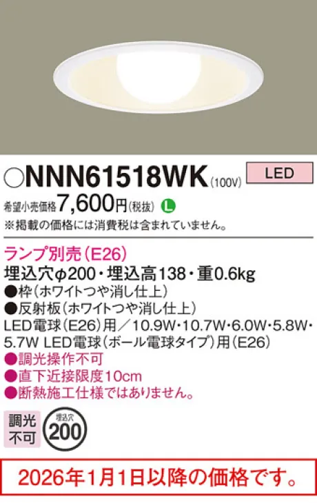 NNN61518WK