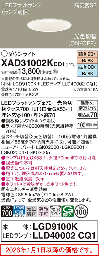 XAD31002KCQ1
