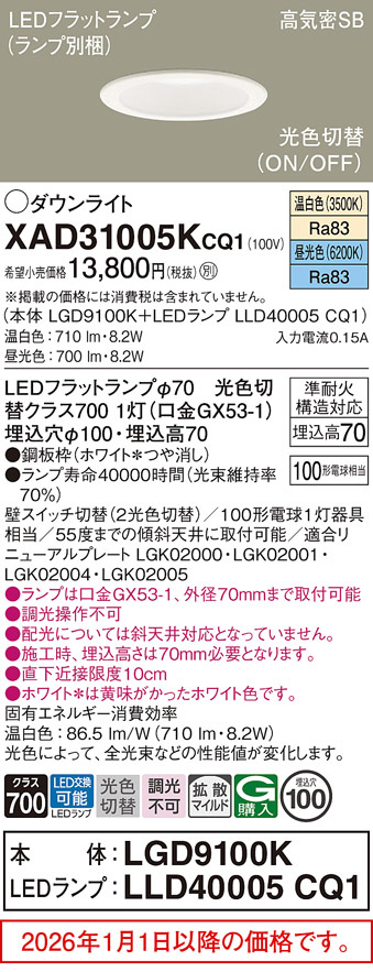 XAD31005KCQ1