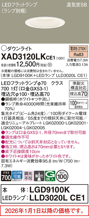 XAD3120LKCE1