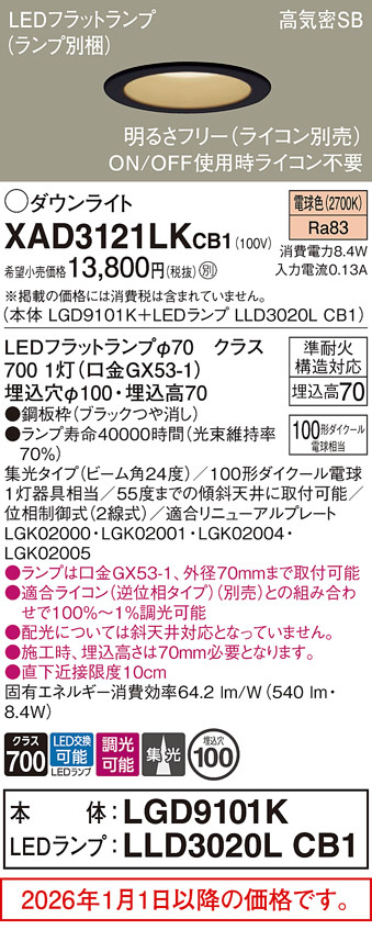 XAD3121LKCB1