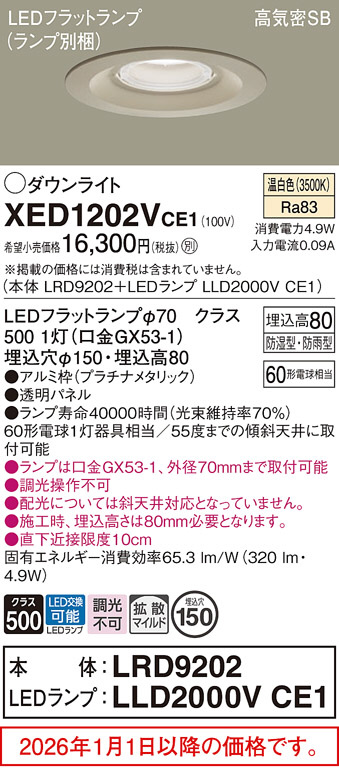 XED1202VCE1