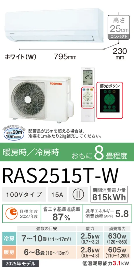 RAS2515T-W
