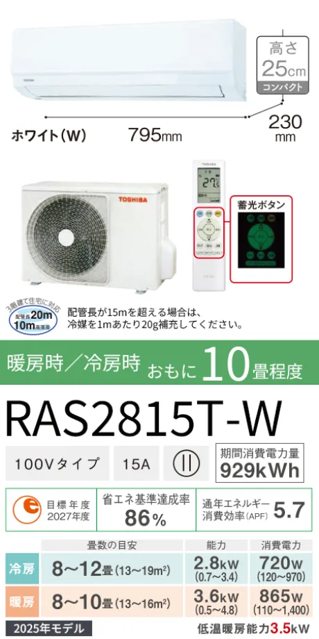 RAS2815T-W