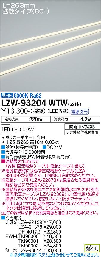 LZW-93204WTW