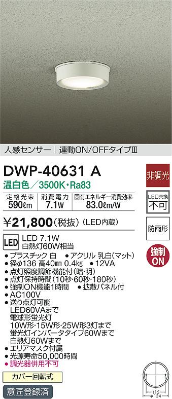DWP-40631A