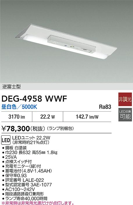 DEG-4958WWF