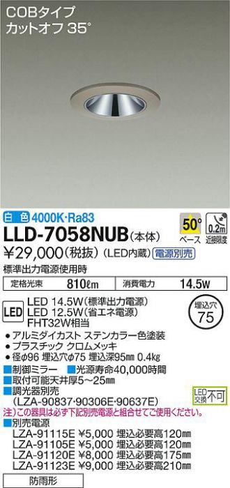 LLD-7058NUB