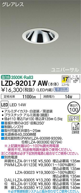 LZD-92017AW