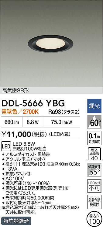 DDL-5666YBG