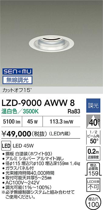 LZD-9000AWW8