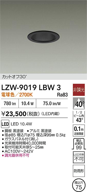 LZW-9019LBW3