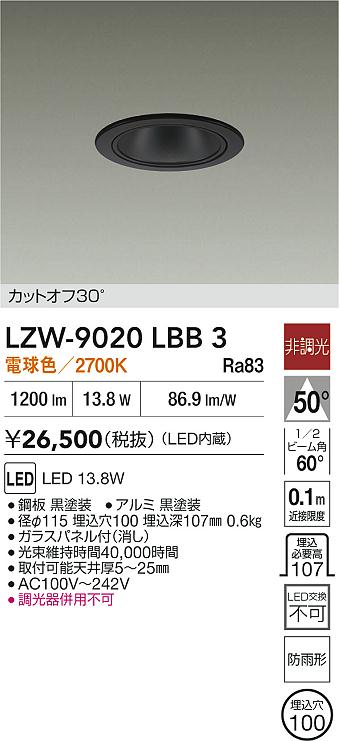 LZW-9020LBB3