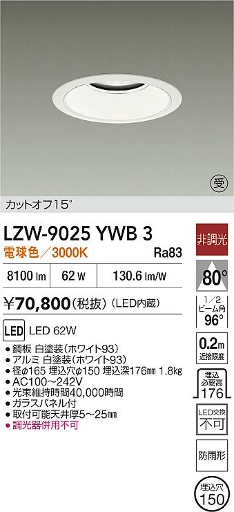 LZW-9025YWB3