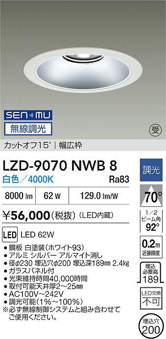LZD-9070NWB8