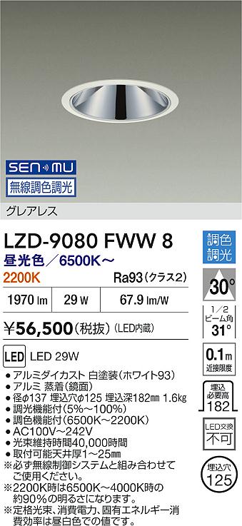 LZD-9080FWW8