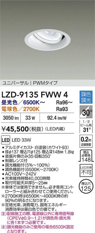 LZD-9135FWW4