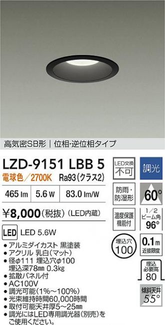 LZD-9151LBB5