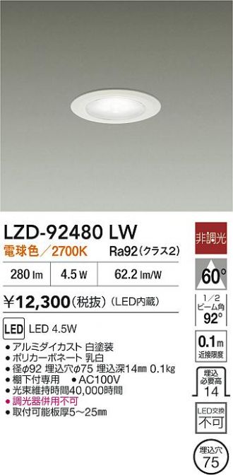 LZD-92480LW