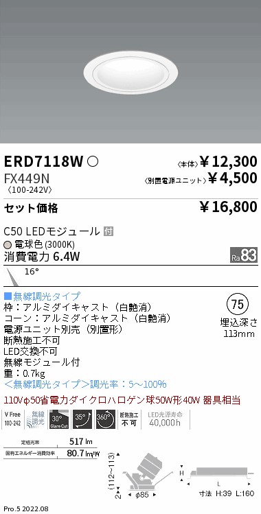 ERD7118W-...