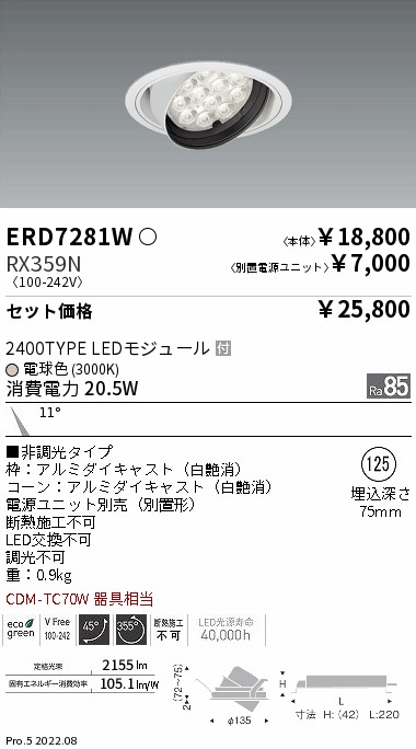 ERD7281W-...