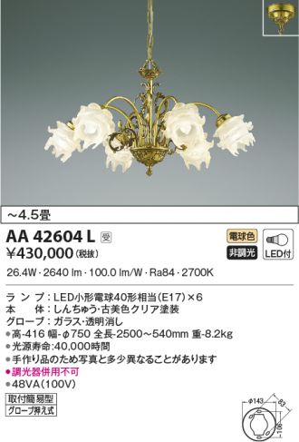 KOIZUMI(コイズミ照明) シャンデリア 激安販売 照明のブライト ～ 商品 