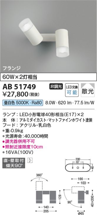 KOIZUMI(コイズミ照明) ブラケット 激安販売 照明のブライト ～ 商品